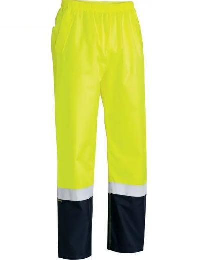 Picture of Bisley, Taped Hi Vis Rain Shell Pants